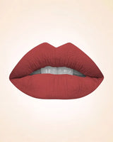 Close-up lip swatch of Swiss Miss Classic Lipstick in Misty Mauve M-507 shade.