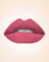 Close-up lip swatch photograph showcasing the appearance of Swiss Miss Classic Lipstick in the color True Pink (M-271).