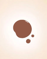 Color swatch drop of Swiss Miss Gold Dust shade 291 quick dry nail polish.