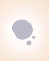Color swatch drop of Swiss Miss Silver Lining shade 812 quick dry nail polish.