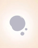 Shimmer color swatch drop of Swiss Miss White Pearl shade 807 quick dry nail polish.