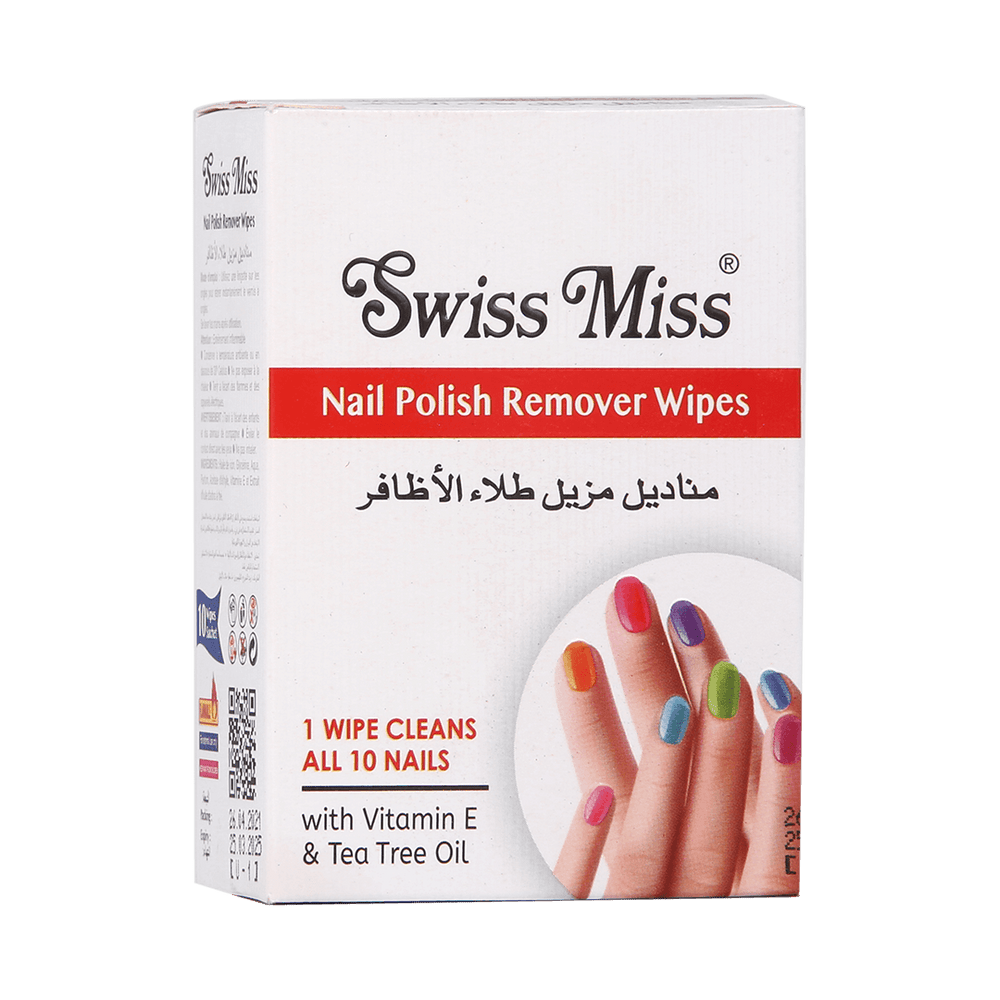 Nail Polish Remover Wipes 10Pcs